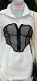 Black Net corset